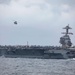 USS Normandy Conducts a Vertical Replenishment