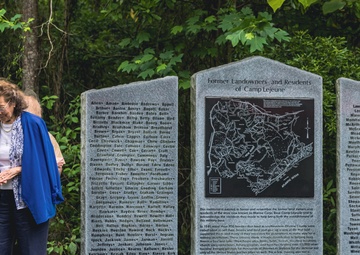 Former Landowners and Residents Monument Dedication Ceremony