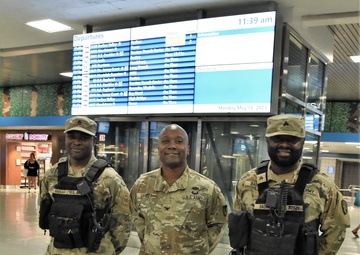 US Army Garrison Fort Hamilton Commander observes National Guard’s Joint Task Force Critical Mission in NYC