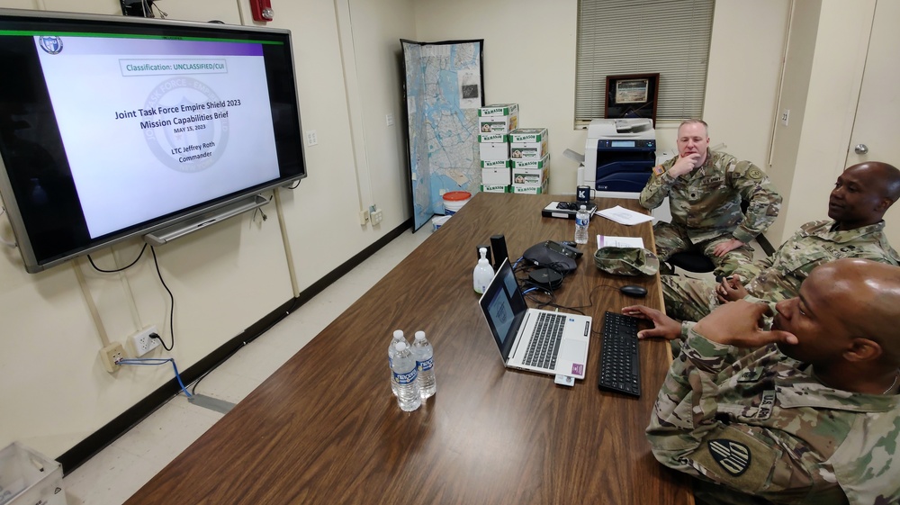 US Army Garrison Fort Hamilton Commander observes National Guard’s Joint Task Force Critical Mission in NYC