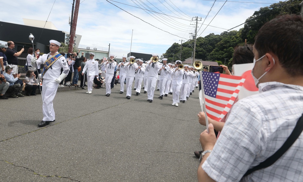 USS Milius (DDG 69) Participates in 84th Black Ship Festival