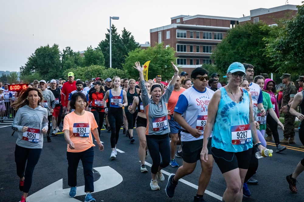 Marine Corps Historic Half Semper 5ive 2023 Start Line