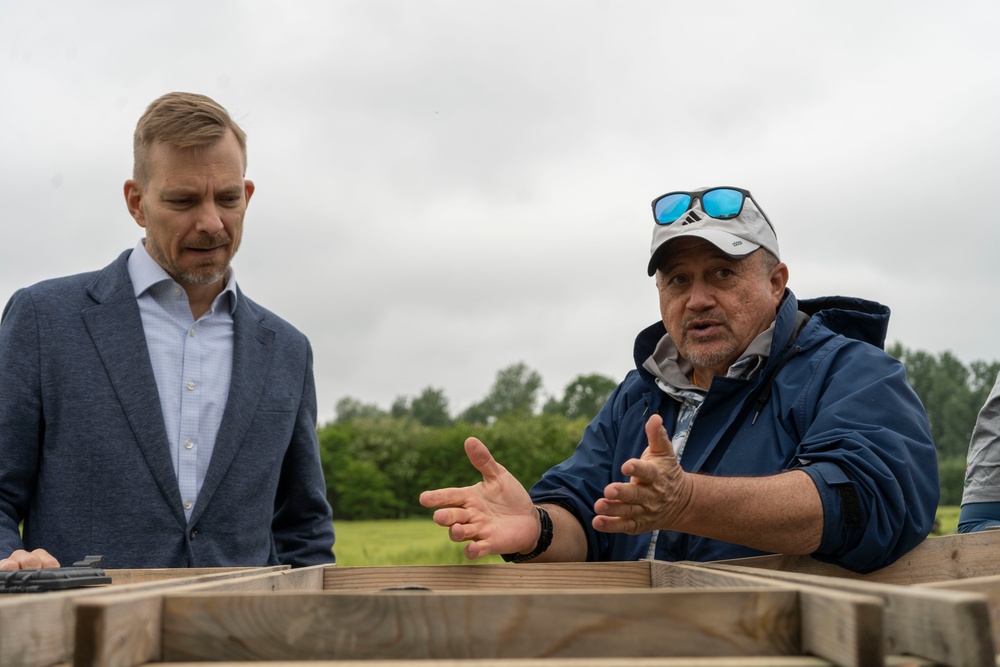 U.S. Embassy in Hungary visit to DPAA Gordisa site