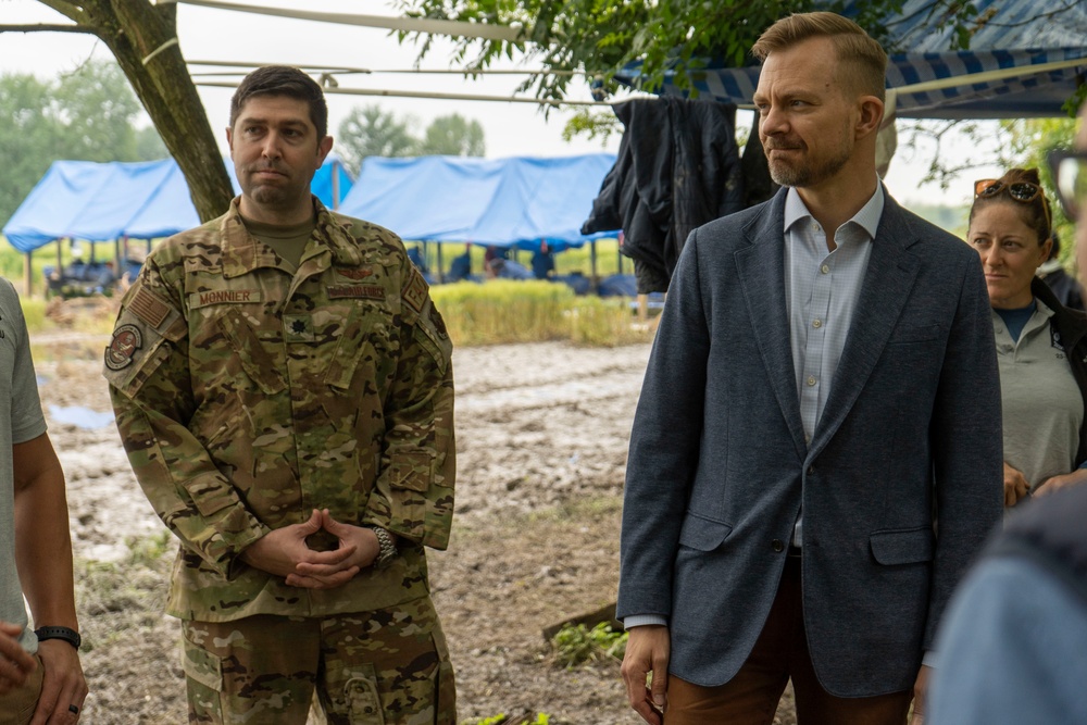 U.S. Embassy in Hungary visit to DPAA Gordisa site