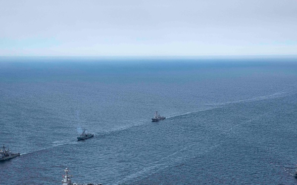 SNMG-1 Conducts a Photo Exercise