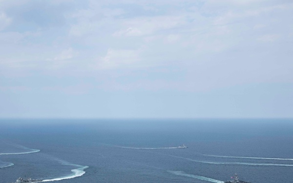 SNMG-1 Conducts a Photo Exercise