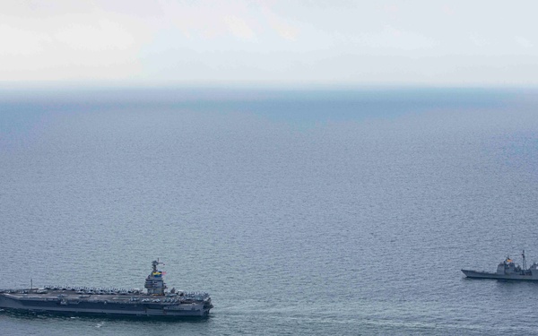 SNMG-1 Conducts a Photo Exercise