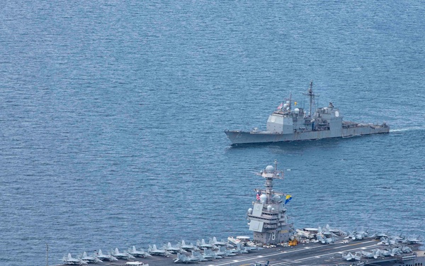 SNMG-1 Conducts a Photo Exercise