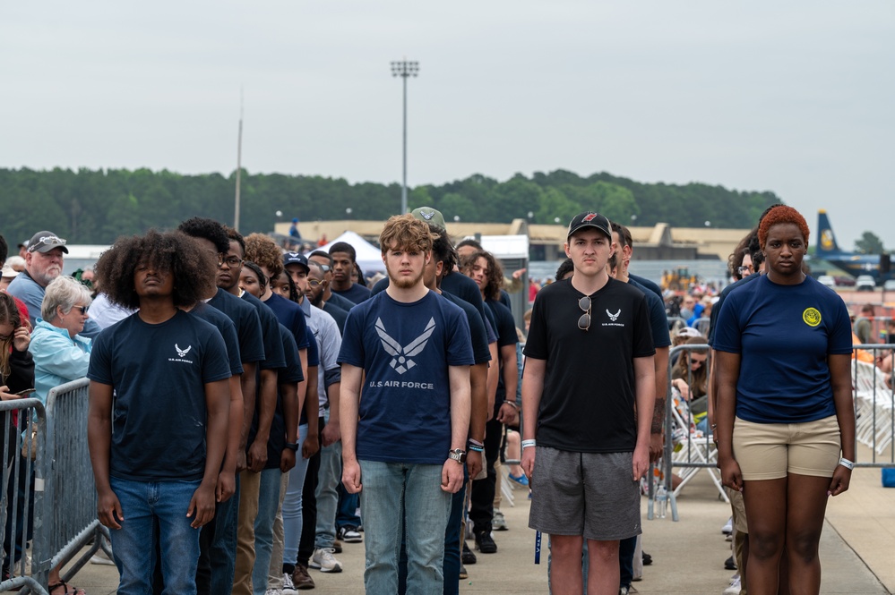Seymour Johnson opens gates to community for WOW 2023