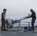 USS Carter Hall Tests Unmanned Aerial System Flight Capabilities