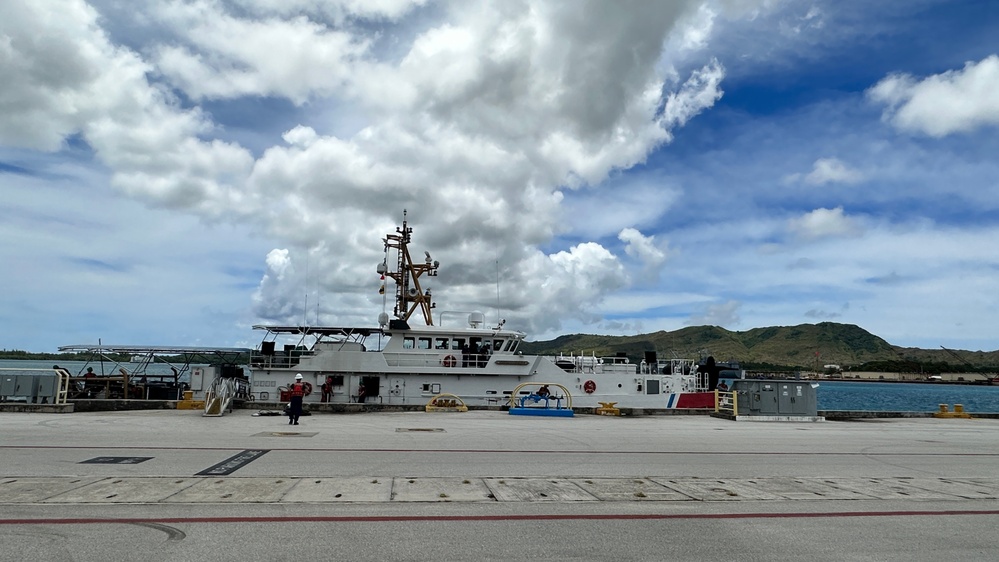 DVIDS - Images - U.S. Coast Guard, partners prepare for Typhoon Mawar