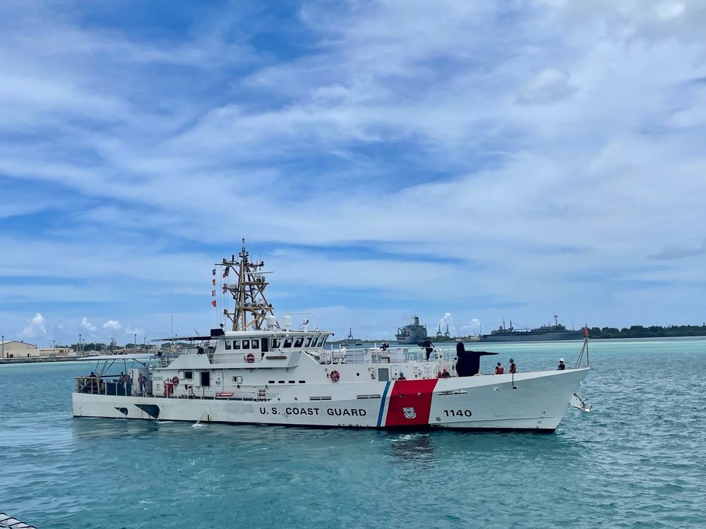 U.S. Coast Guard, partners prepare for Typhoon Mawar in Guam