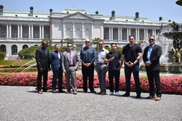 CATC Camp Fuji Staff NCOs group photo at Akasaka Palace