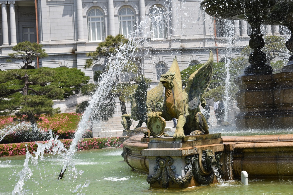 Fountain at Akasaka Palace - 1