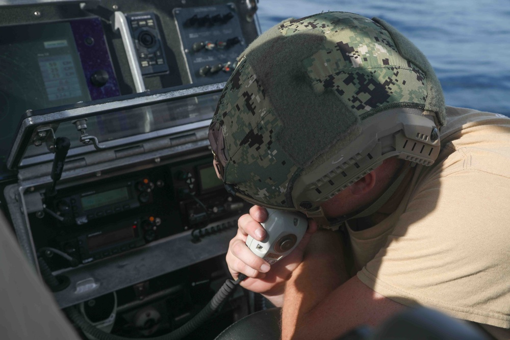 USCGC John Scheuerman patrols Strait of Hormuz