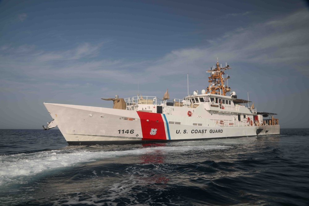 USCGC John Scheuerman patrols Strait of Hormuz