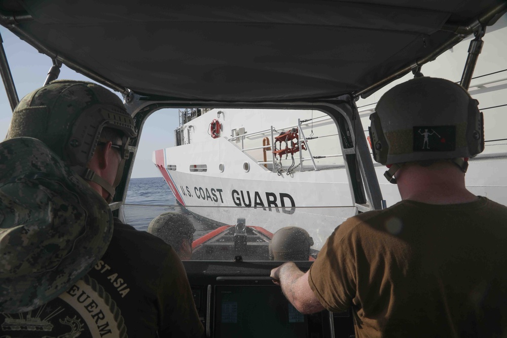 USCGC John Scheuerman patrols Strait of Hormuz