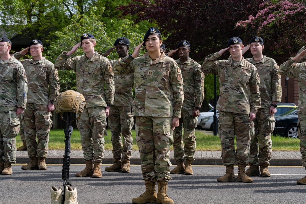RAF Mildenhall honors fallen defenders