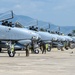 A-10s arrive at Thessaloniki Air Base from Zaragoza, Spain