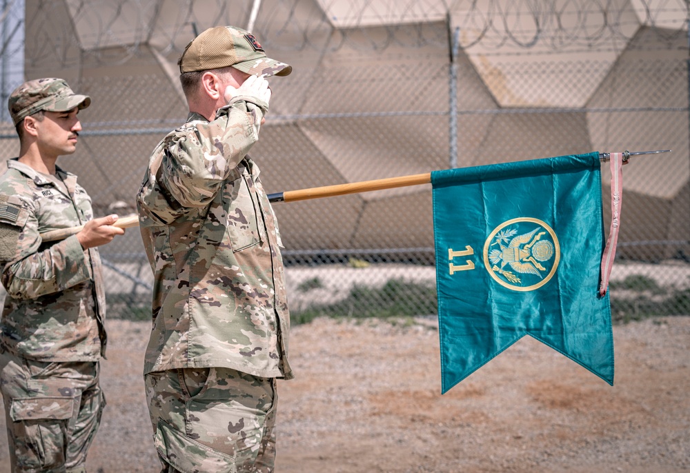 11th Missile Defense Battery Ribbon Cutting Ceremony