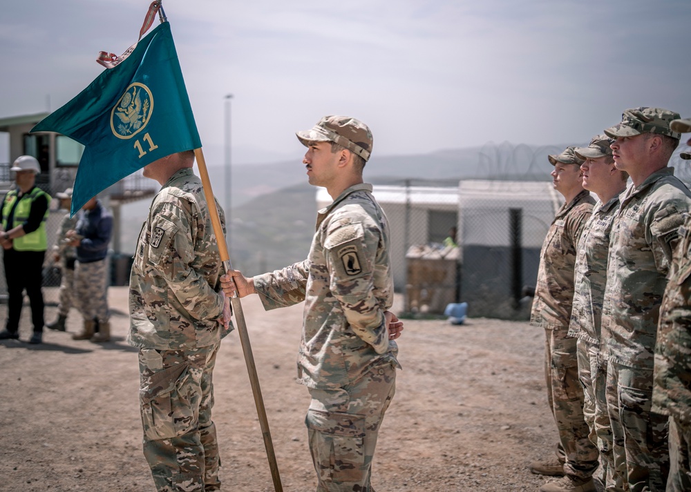 11th Missile Defense Battery Ribbon Cutting Ceremony