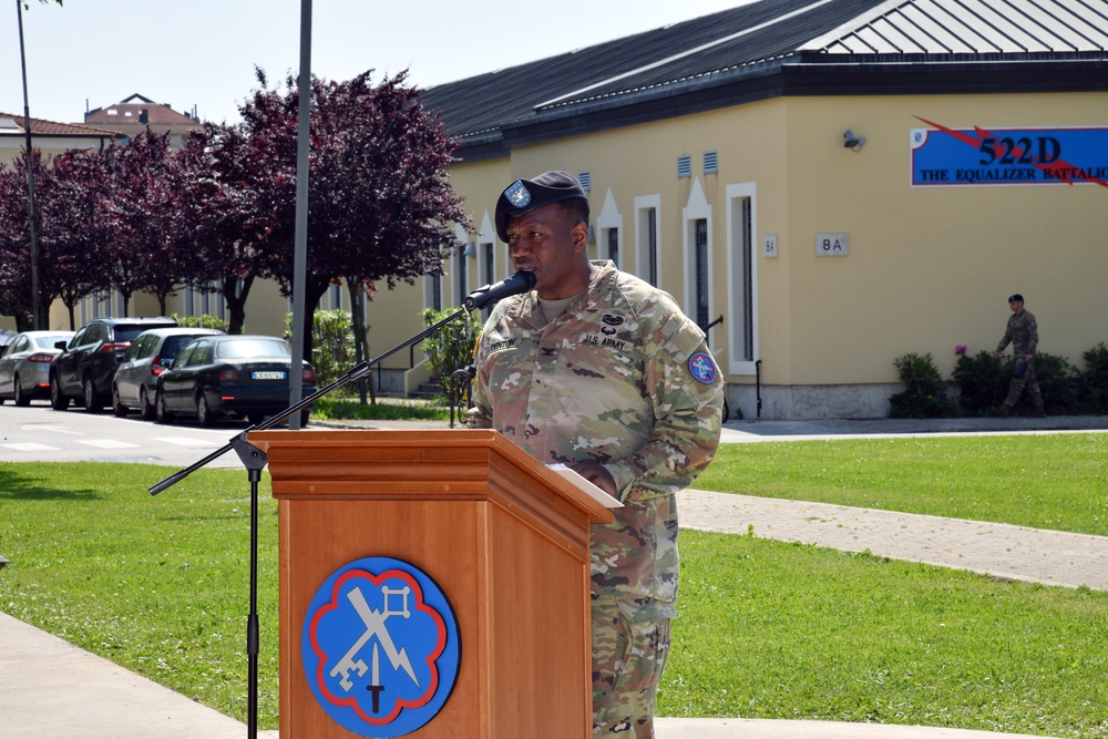 307th Military Intelligence Battalion Change of Command Ceremony