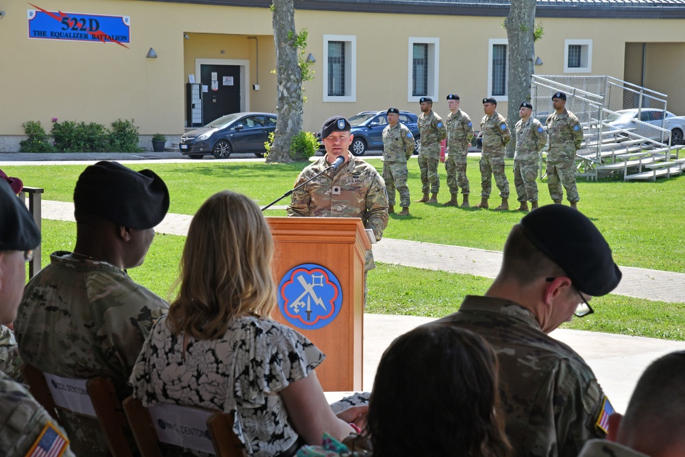 307th Military Intelligence Battalion Change of Command Ceremony