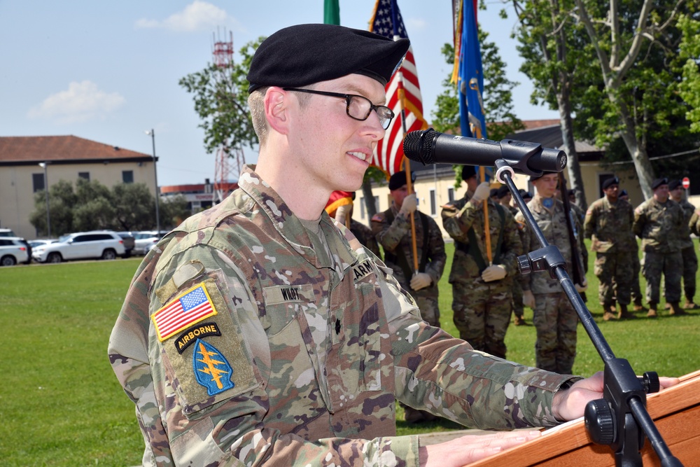 307th Military Intelligence Battalion Change of Command Ceremony