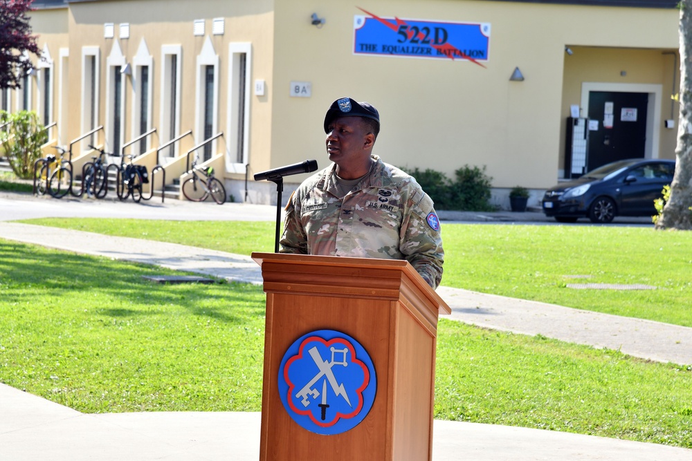 522D Military Intelligence Battalion Change of Command Ceremony