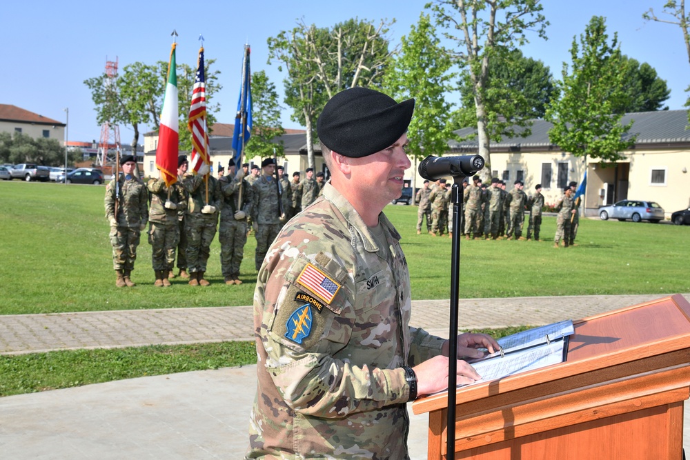 522D Military Intelligence Battalion Change of Command Ceremony