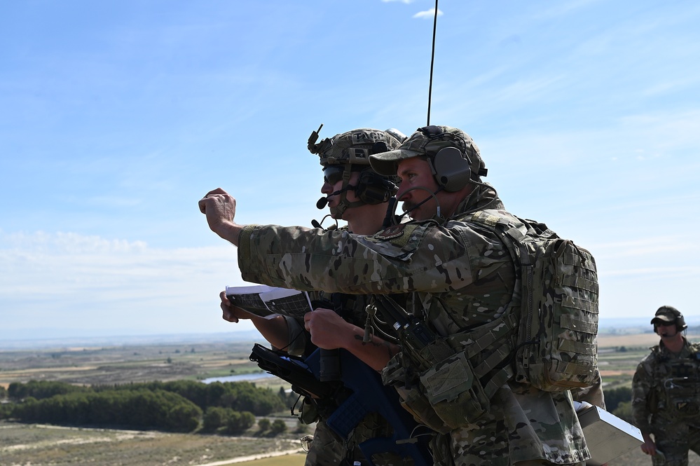 435 AGOW JTACs train with Allies during Defender Europe 23 exercise Swift Response