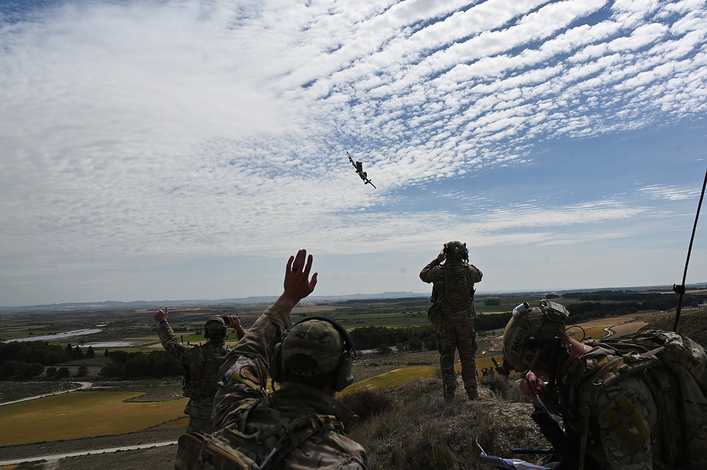 435 AGOW JTACs train with Allies during Defender Europe 23 exercise Swift Response