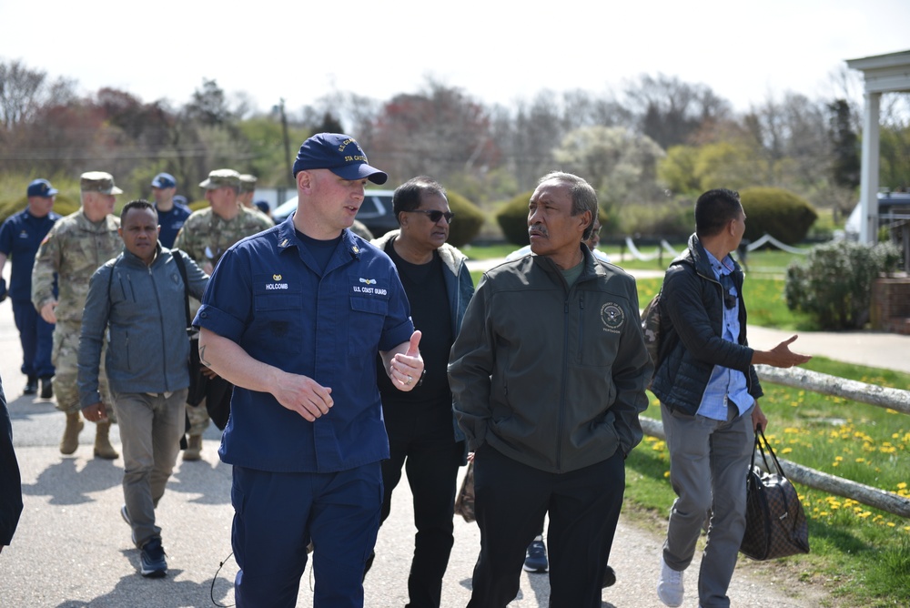 Timor-Leste visit to Coast Guard Station Castle Hill