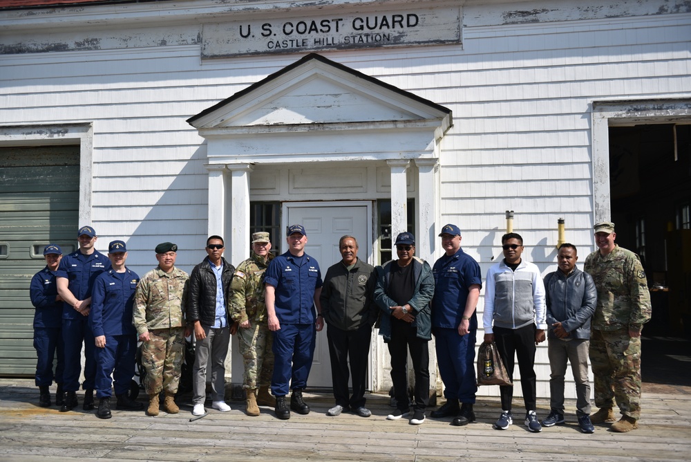 Timor-Leste visit to Coast Guard Station Castle Hill