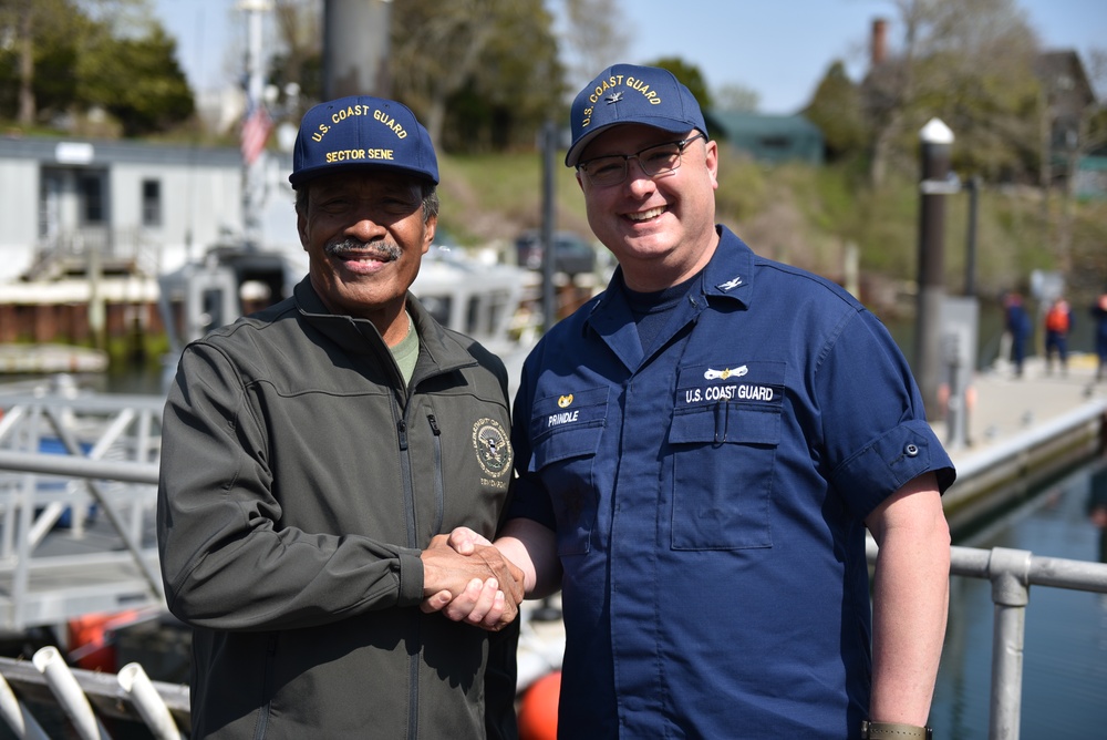 Timor-Leste visit to Coast Guard Station Castle Hill