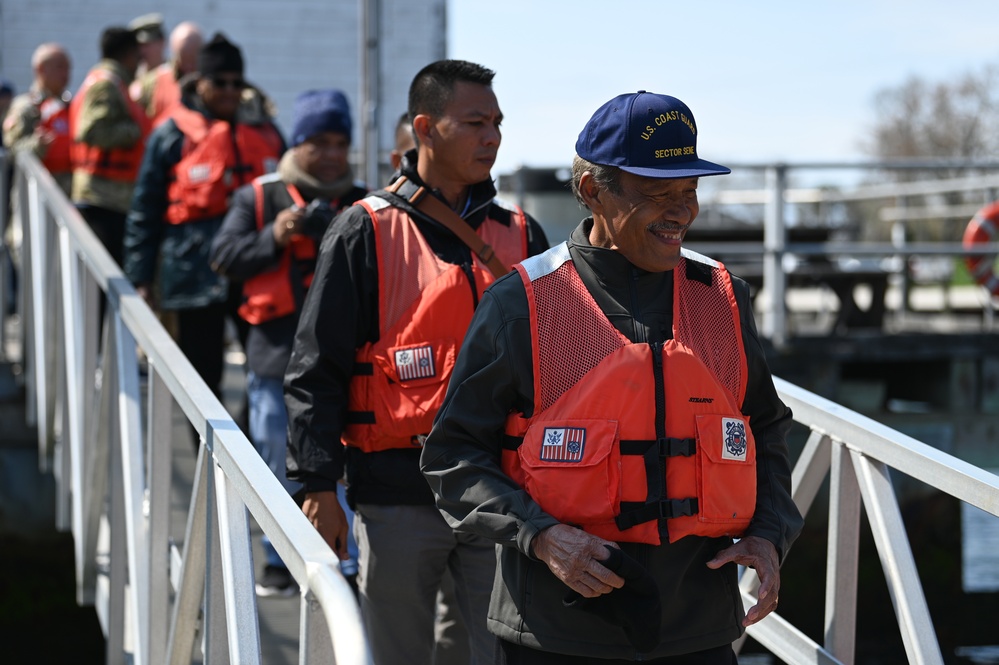 Timor-Leste visit to Coast Guard Station Castle Hill