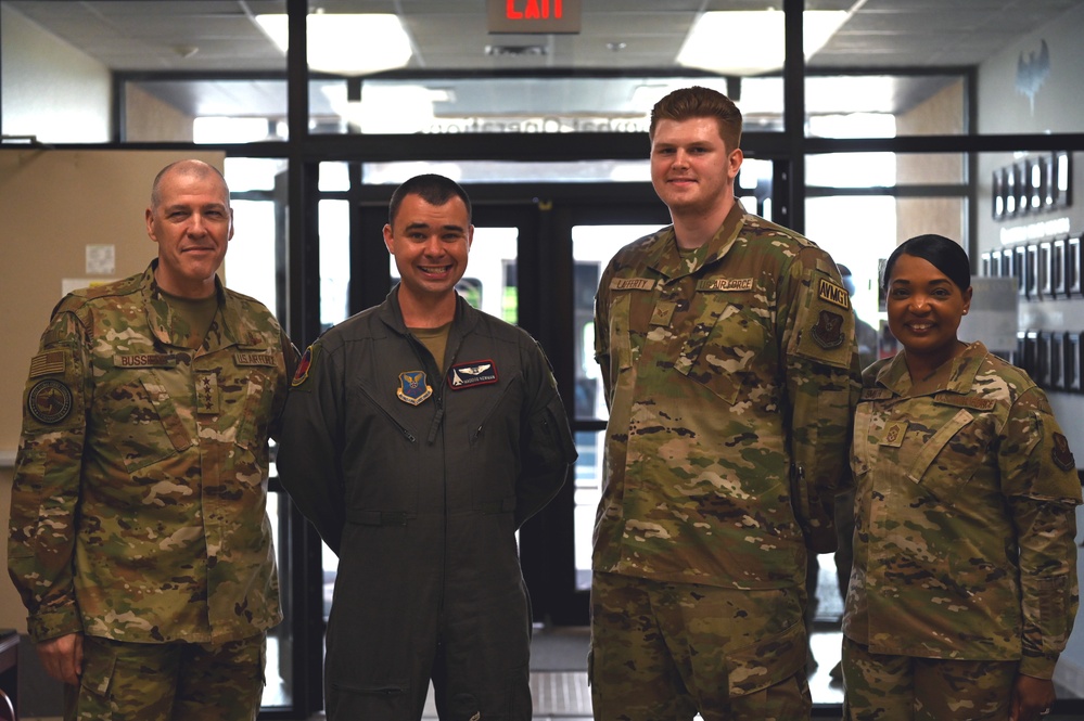 Dyess welcomes AFGSC leadership