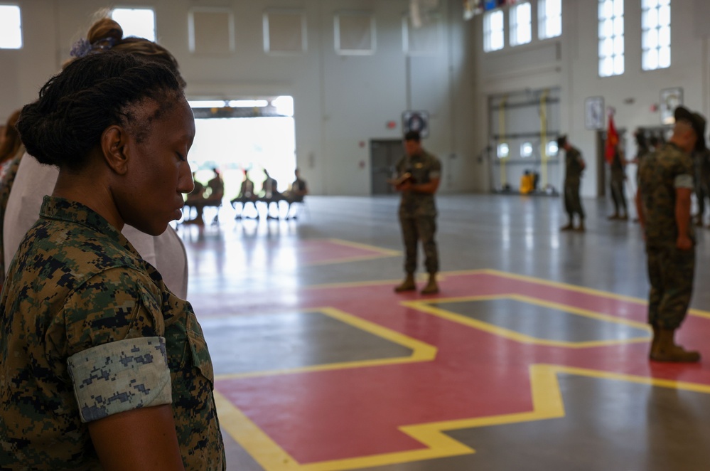 1st Recruit Training Battalion Relief and Appointment