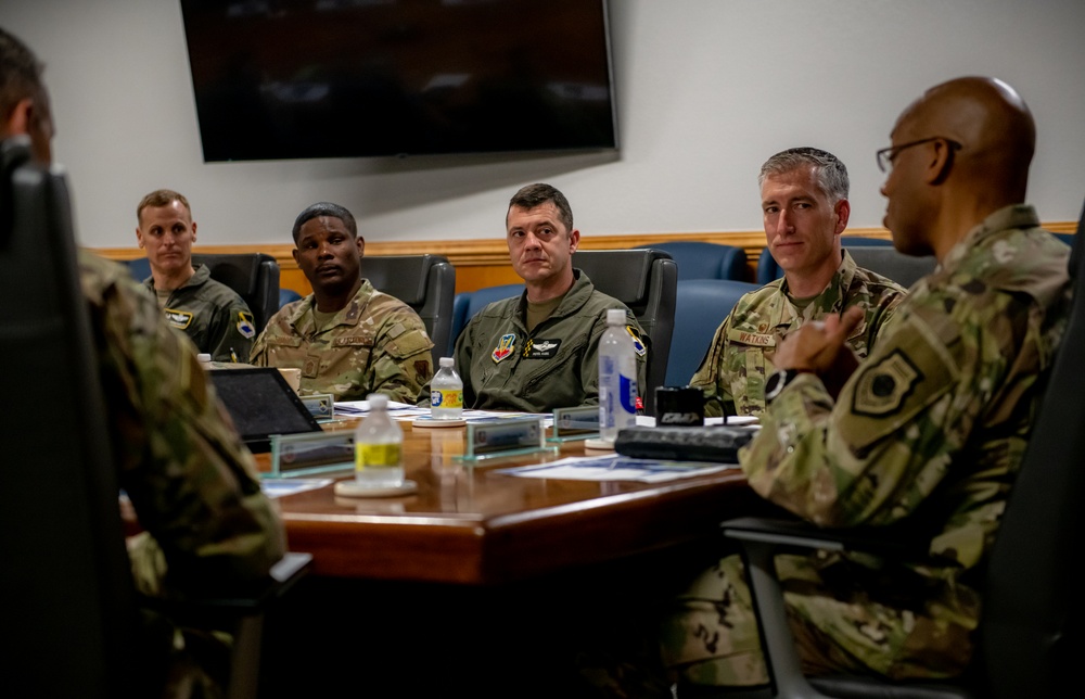 CSAF Visits Tyndall Air Force Base