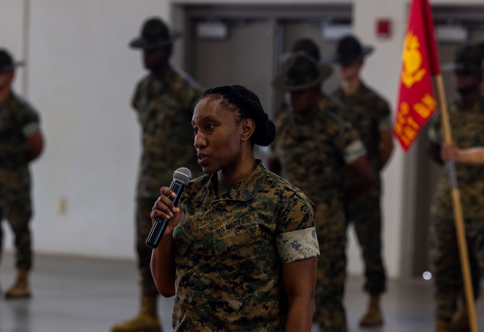 1st Recruit Training Battalion Relief and Appointment