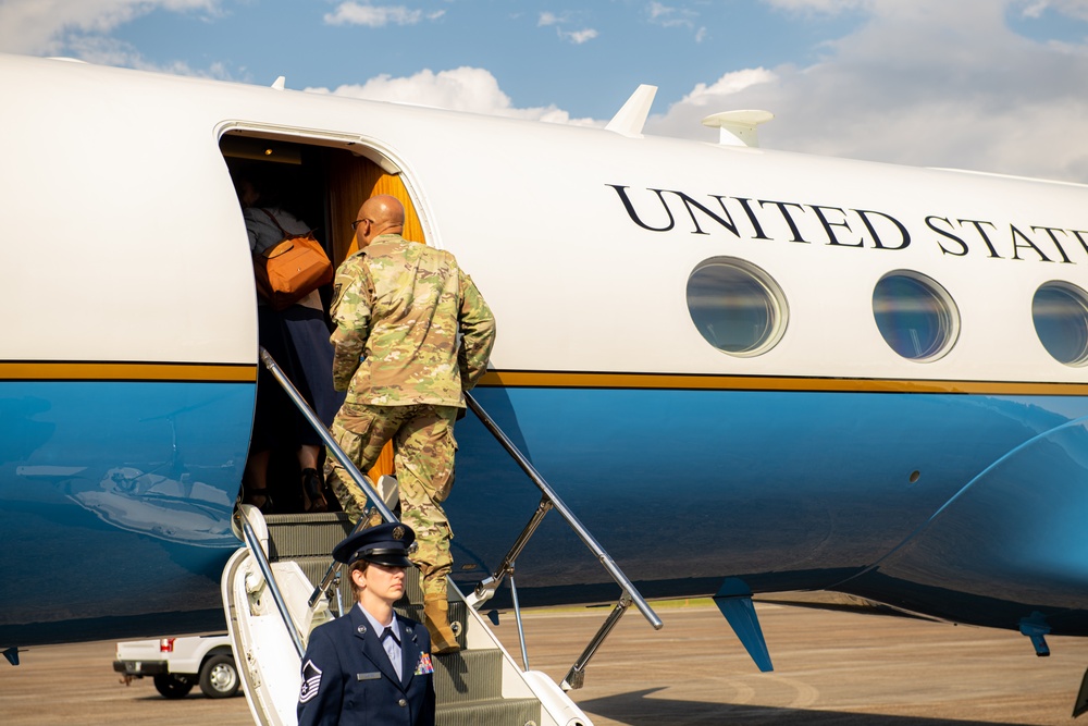 CSAF Visits Tyndall Air Force Base