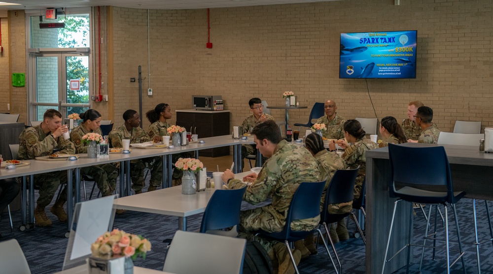 CSAF Visits Tyndall Air Force Base