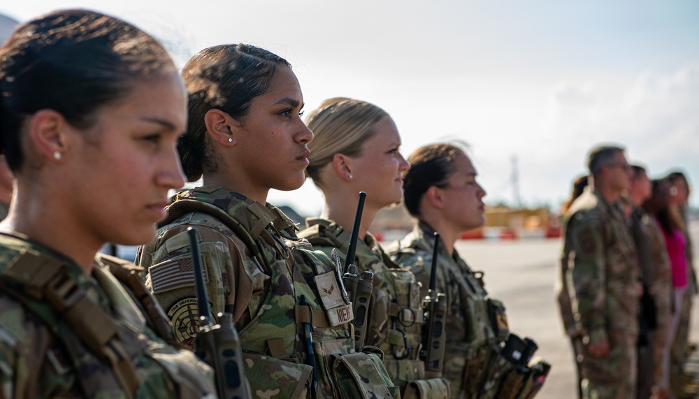 CSAF Visits Tyndall Air Force Base