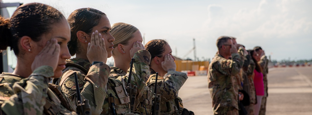 CSAF Visits Tyndall Air Force Base