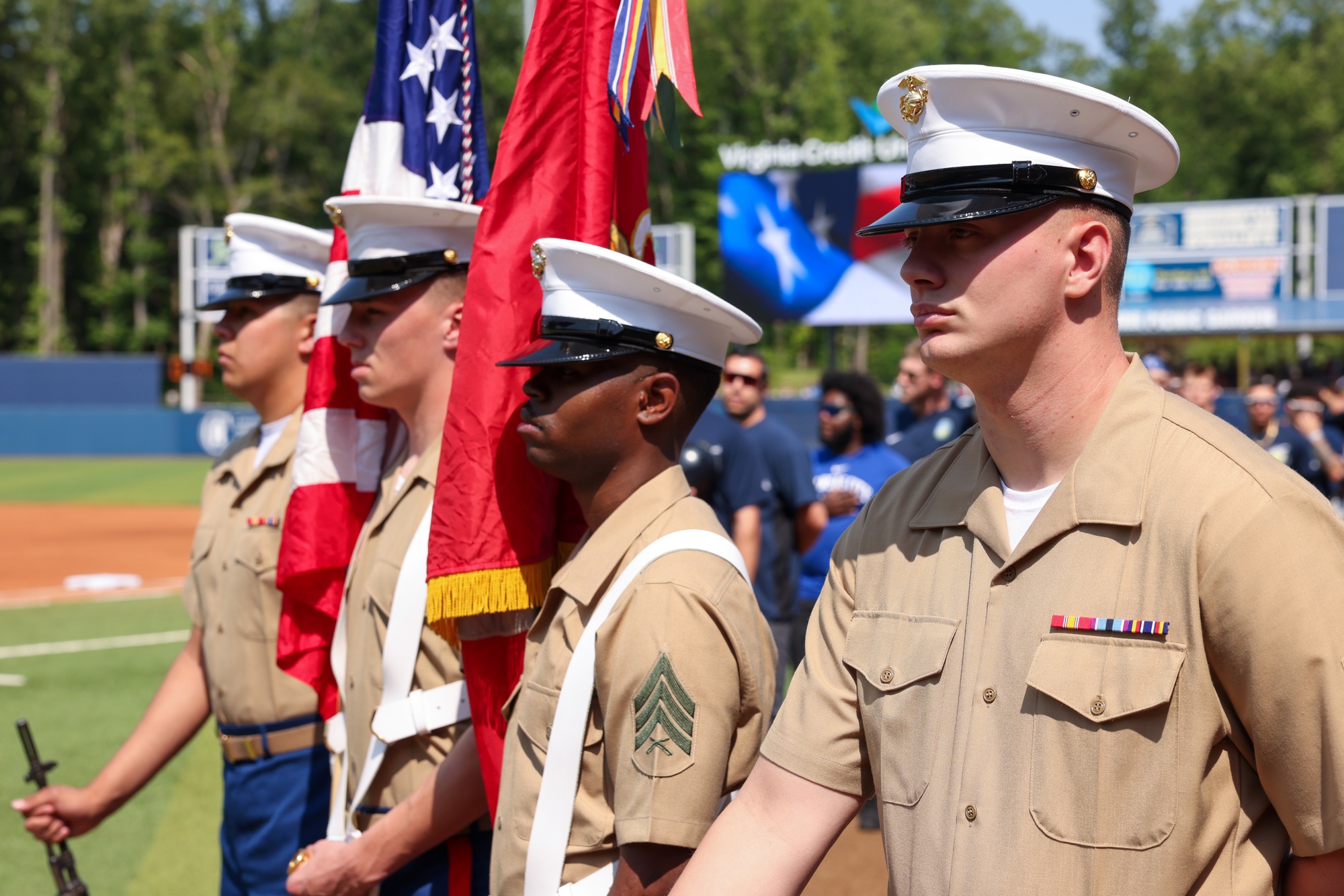 DVIDS - Images - Fredericksburg Nationals host “Marine Day” at Virginia  Credit Union Stadium [Image 2 of 4]