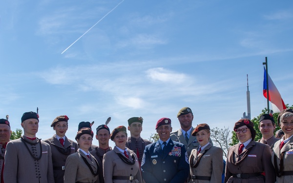 SEAC attends V-E Day ceremony