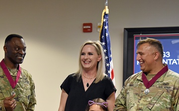 AMLC Support Operations leader inducted into O2M3