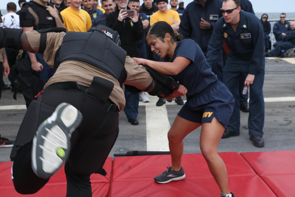 USS Thomas Hudner Deploys With GRFCSG