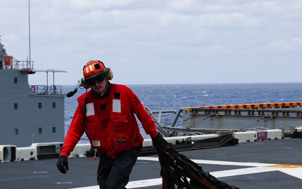 USS Bataan conducts replenishment-at-sea