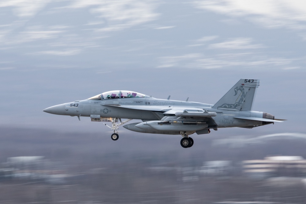 Joint Force fighters land at JBER during Northern Edge 23-1